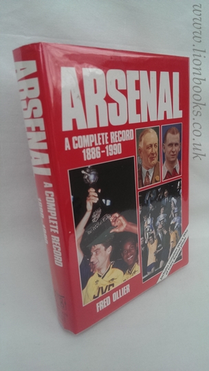 Image for Arsenal: A Complete Record, 1886-1990