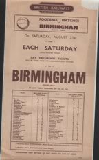 Image for British Rail - Western Region Football Excursion 1948-49