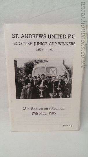 Image for St Andrews United F.C. - Scottish Junior Cup Winners 1959-60