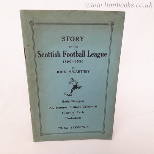 Image for Story of Scottish Football League 1890-1930