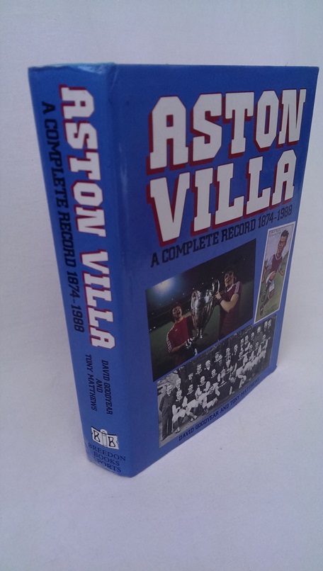 Image for Aston Villa - a Complete Record 1874-1988