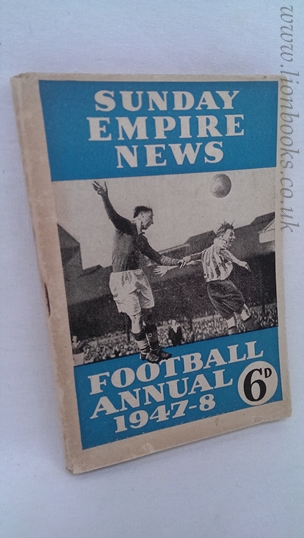 Image for Sunday Empire News Football Annual 1947-48