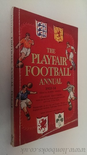 Image for Playfair Football Annual 1953-54