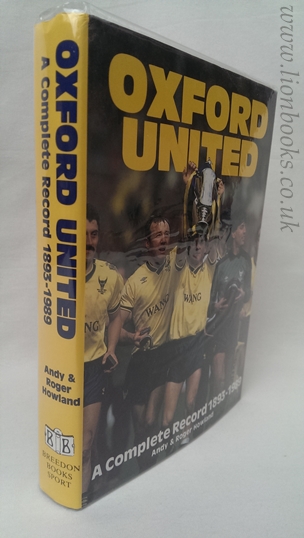 Image for Oxford United: A complete record 1893-1989