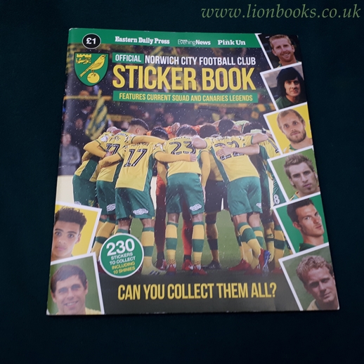 Image for Official Norwich City Football Club Sticker Book